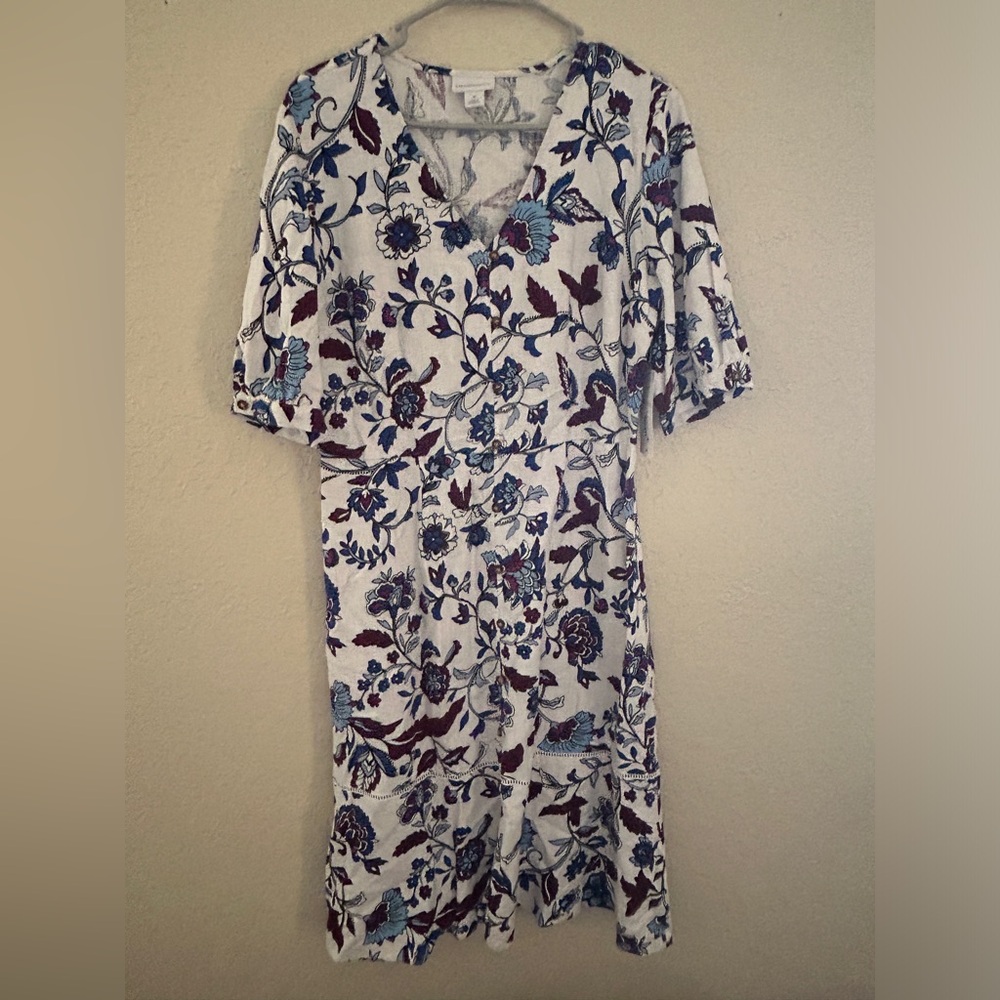 Liz Claiborne floral dress brand new size 6